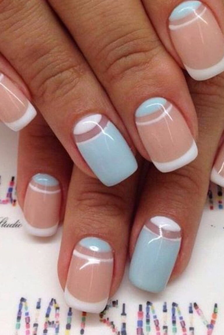 Unhas Azul: 80 Ideias e Cores Diferentes para se Inspiradora