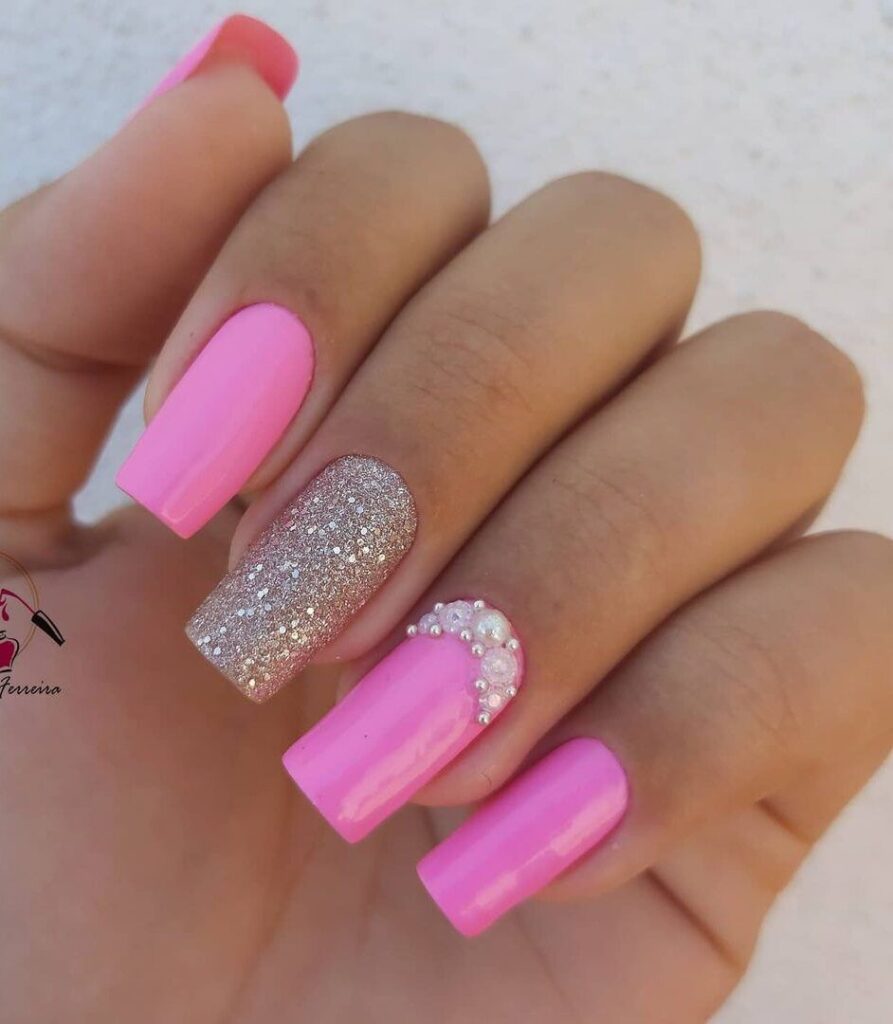 Unhas rosa neon: 70 modelos para você se apaixonar